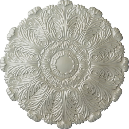 Durham Ceiling Medallion (Fits Canopies Up To 4 1/4), Hand-Painted Flash Copper, 31OD X 1 1/2P